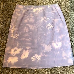 Sigrid Olsen SoBlue Skirt Size 10 Purple